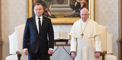 Prezydent Duda napisał list do papieża Franciszka. Jest zaniepokojony