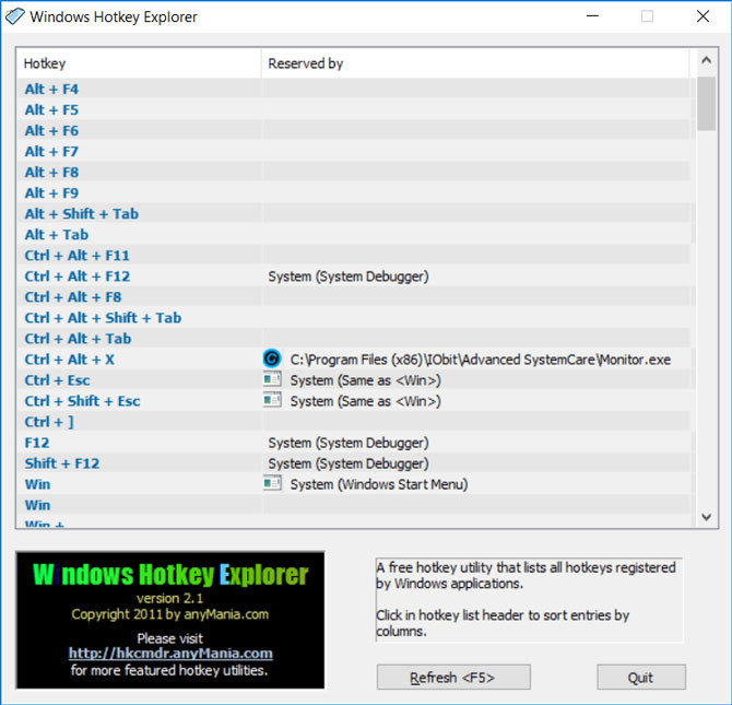 Windows Hotkey Explorer - najlepsze porady, wskazówki, triki, narzędzia,  podpowiedzi i rozwiązania