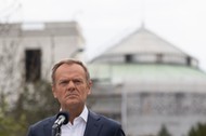 Przewodniczący PO Donald Tusk