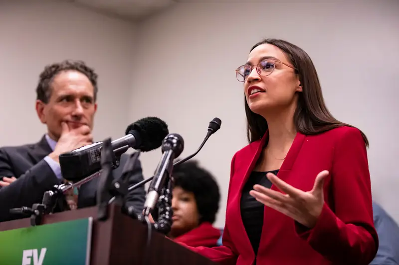 Alexandria Ocasio-Cortez / Getty Images / Samuel Corum / Stringer