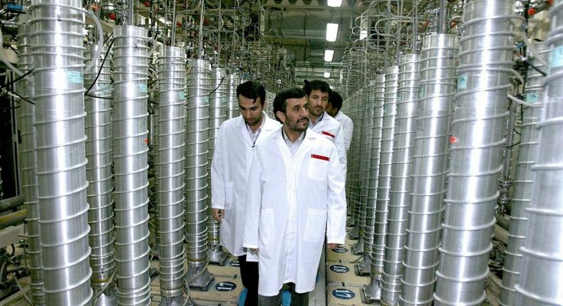 The restrictions on the use of advanced centrifuges at Iran's uranium enrichment facility in Natanz were intended to provide reassurances that Iran could not quickly develop a military capability if it abandoned the 2015 accord