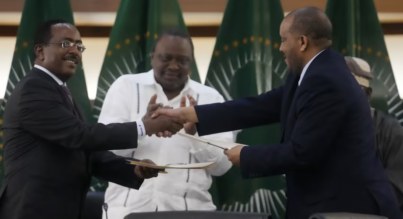 Uhuru Kenyatta helps negotiate peace agreement between Ethiopia and Tigray 