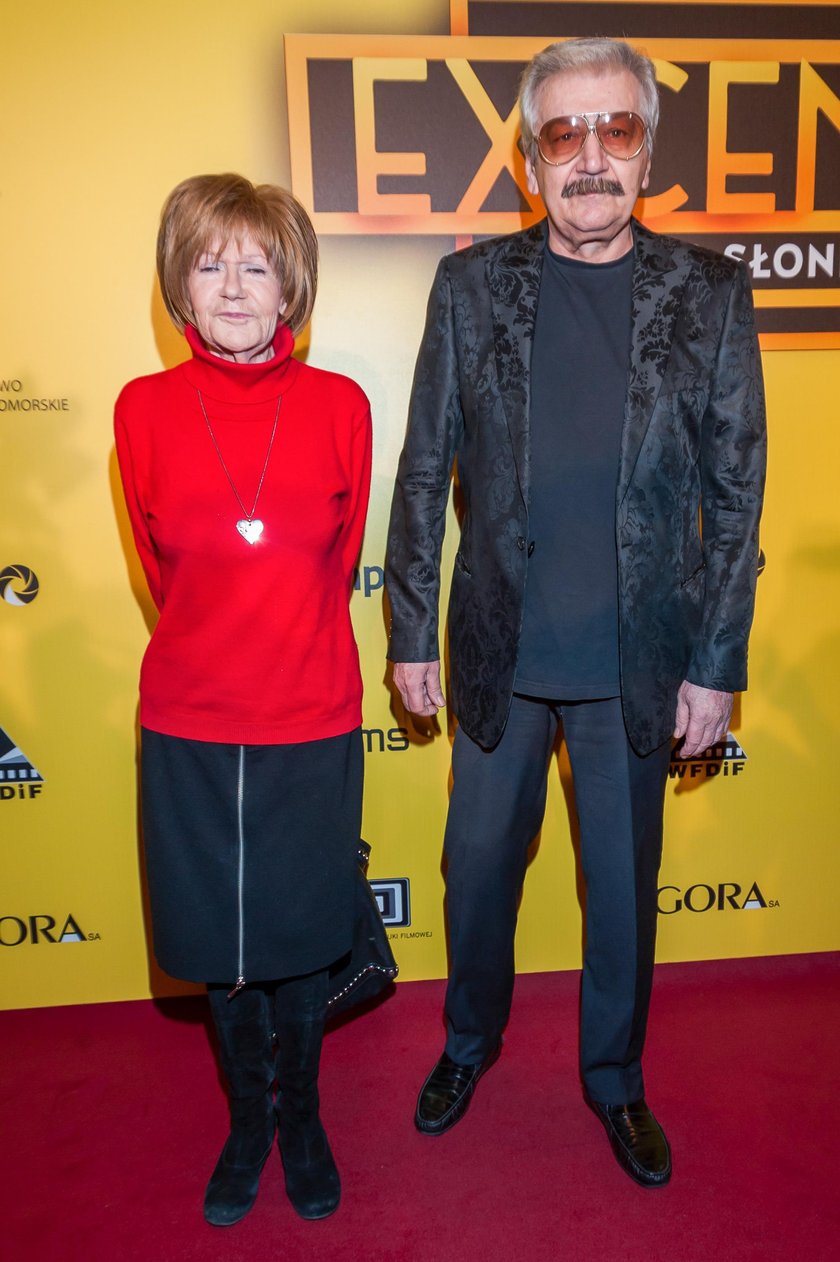 Maria Czubaszek i Wojciech Karolak