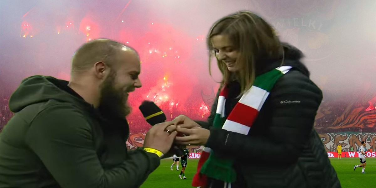 Niecodzienna scena w trakcie meczu Śląsk – Legia.