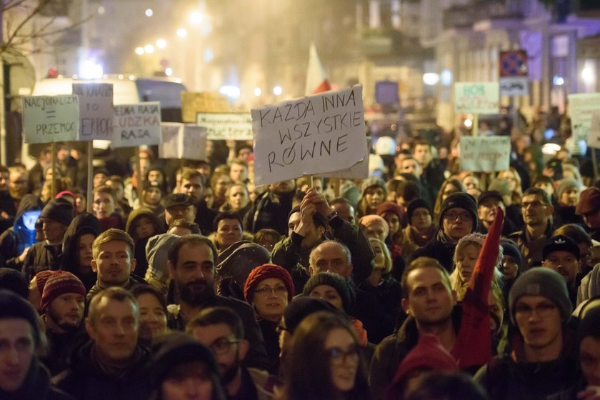 Manifestacja w Poznaniu