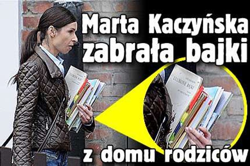 Marta Kaczyńska zabrała bajki z domu rodziców