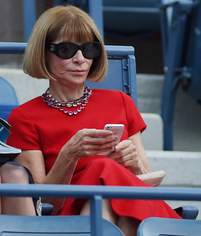 Anna Wintour na US Open