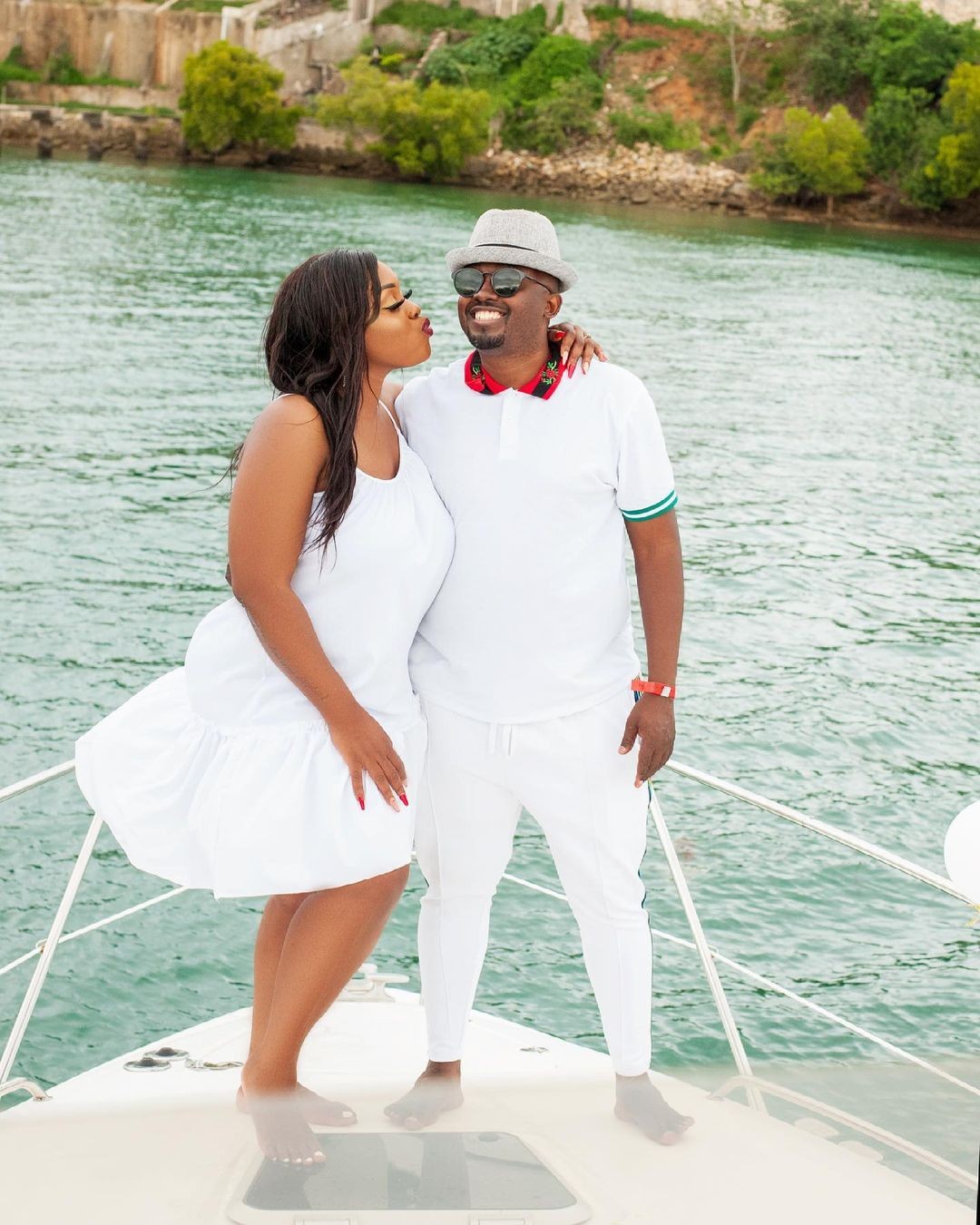 Risper Faith and her Hubby Brian 