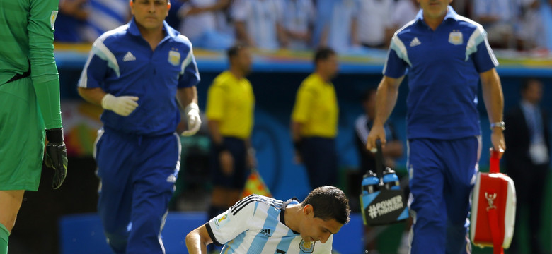 MŚ: Argentyna straciła Di Marię, poważne osłabienie przed półfinałem
