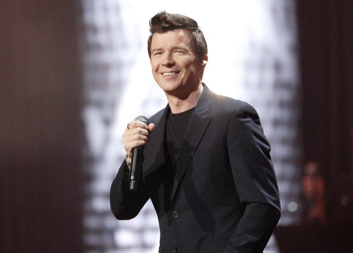Rick Astely na festiwalu w Sopocie w 2013 roku