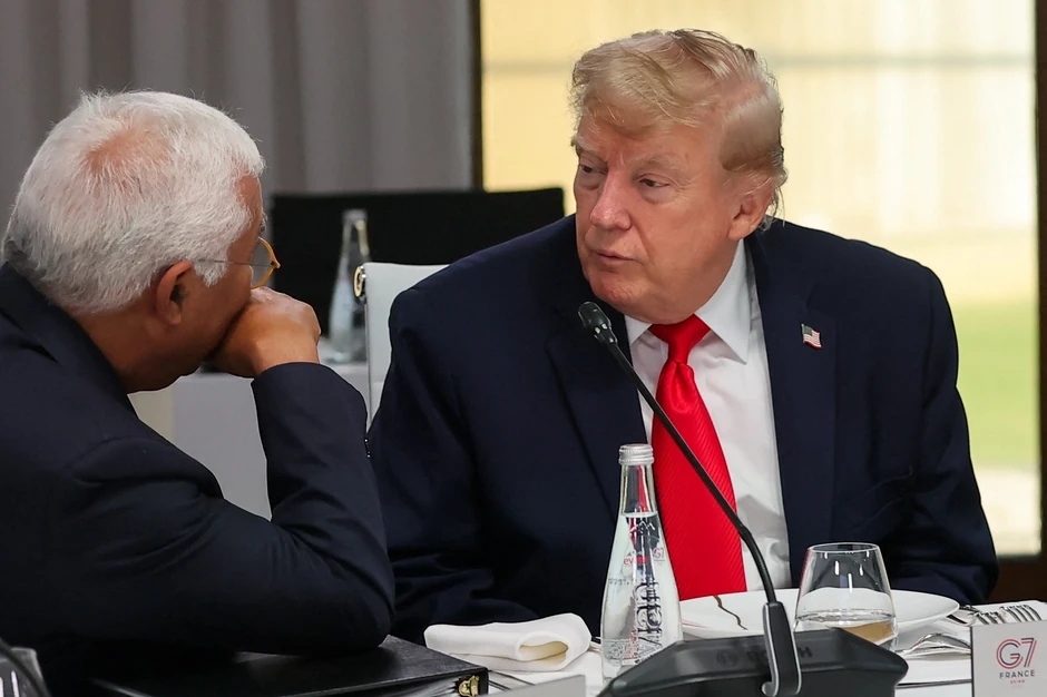 Antonio Košta i Donald Tramp na Samitu G7