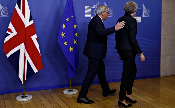 Jean-Claude Juncker i Theresa May