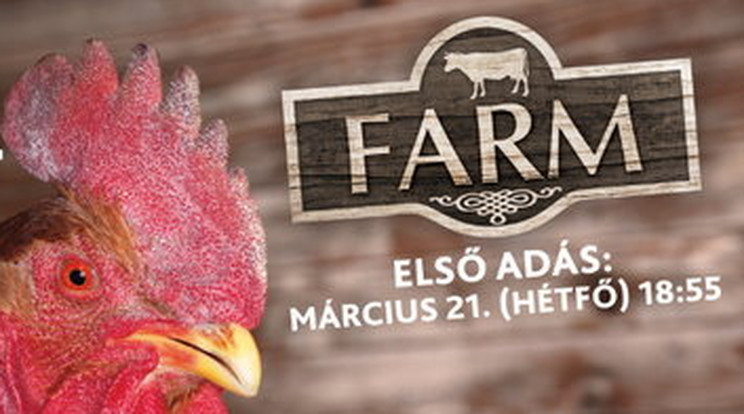 A Farm jövő héten startol, a reklámplakáton látható a pontos dátum is /Fotó: RTL Klub