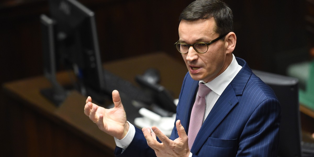 Mateusz Morawiecki z nowym pomysłem na zatrzymanie pieniędzy w budżecie