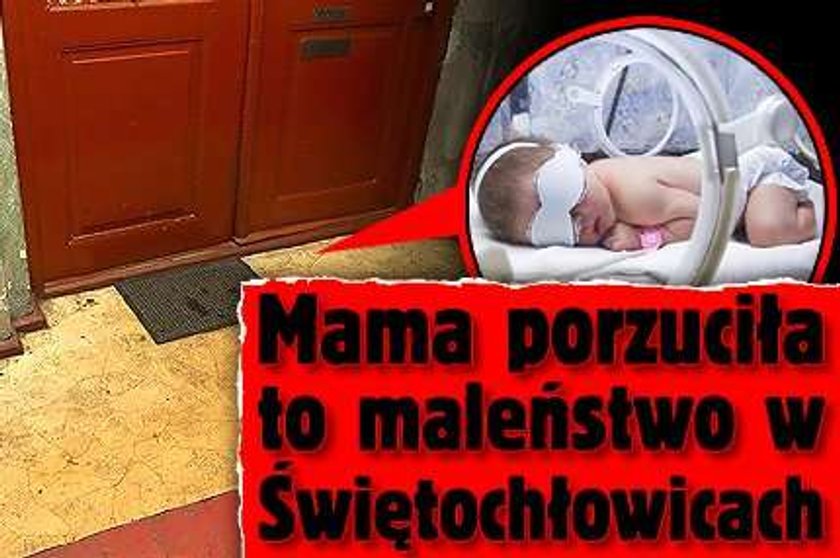 Mama porzuciła to maleństwo w Świętochłowicach