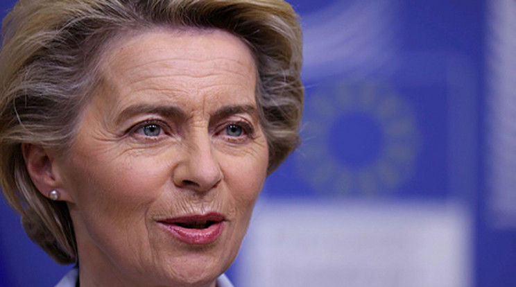 Ursula von der Leyen: reméljük hogy Joe Biden kormányzata visszatér a többoldalú együttműködéshez./ fotó: MTI/EPA/AFP pool/Kenzo Tribouillard