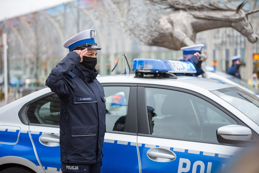 Policjanci oddali hołd zastrzelonemu koledze 