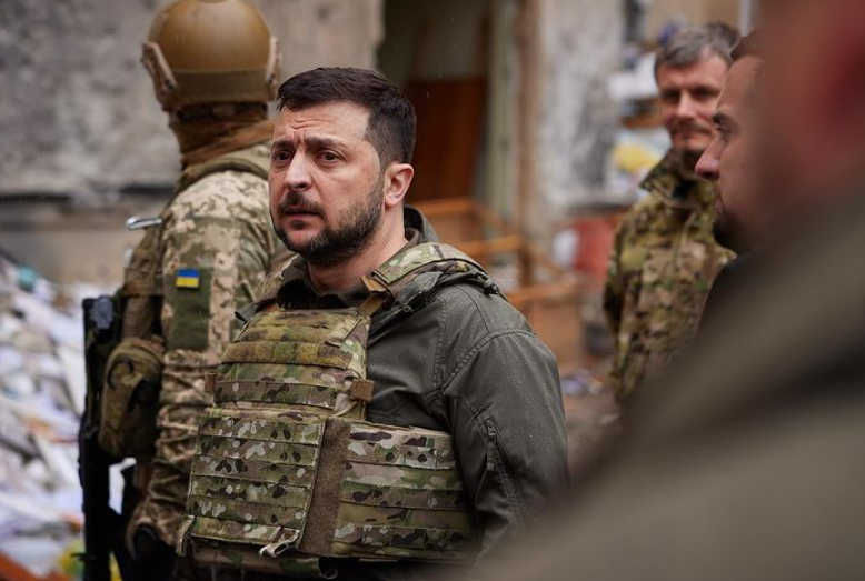 Volodymyr Zelenskyj navštívil východnú Ukrajinu. 