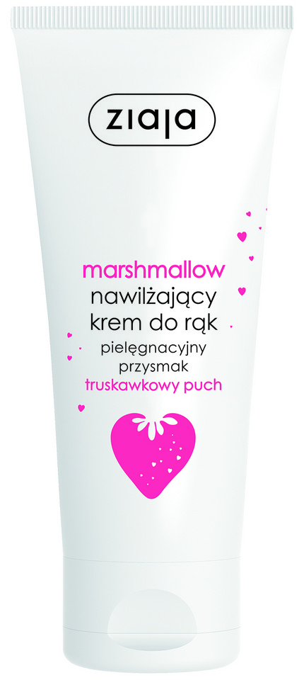 Ziaja marshmallow: nawilżający krem do rąk