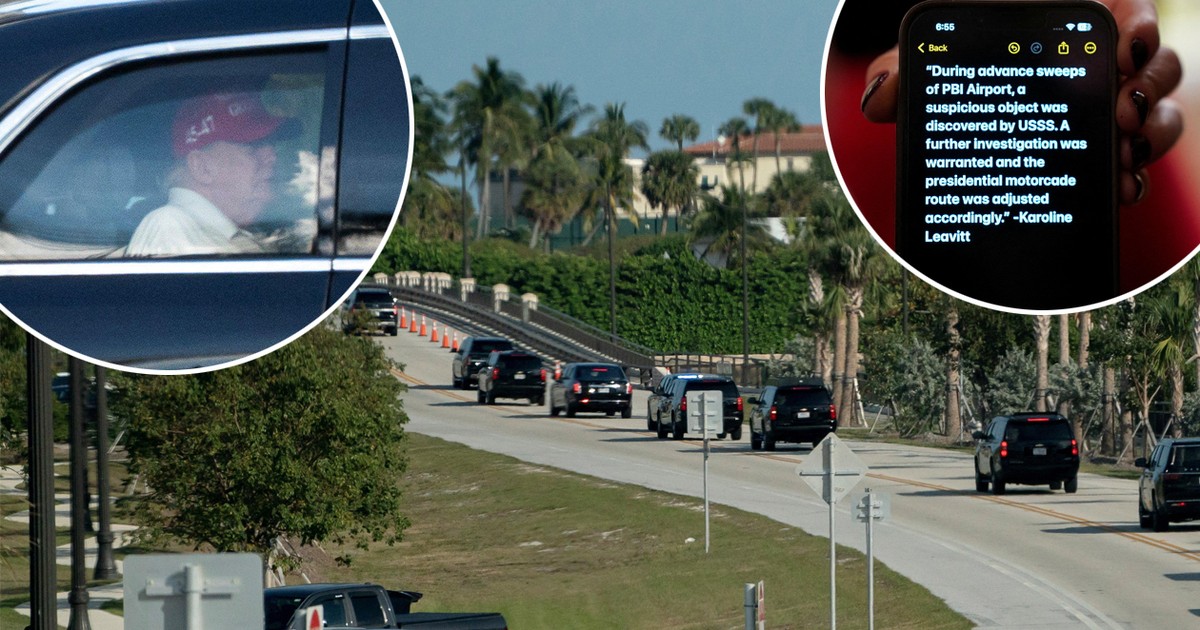 Kolumna prezydenta USA nagle zmieniła trasę. "Podejrzany obiekt"