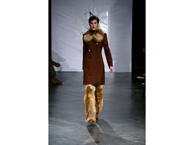 Nowojorski pokaz Ewy Minge: kolekcja Ready-to-Wear na jesień/zimę 2011/12, fot. Paul Zimmermann