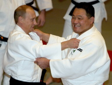 RUSSIA-PUTIN-JUDO