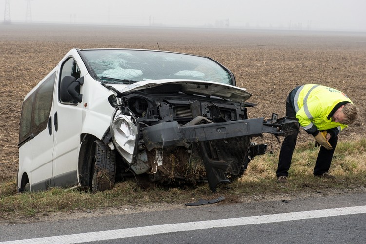 Wypadek w okolicach Brzegu