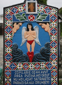 Wesoły cmentarz w Rumunii. Jedyny taki...