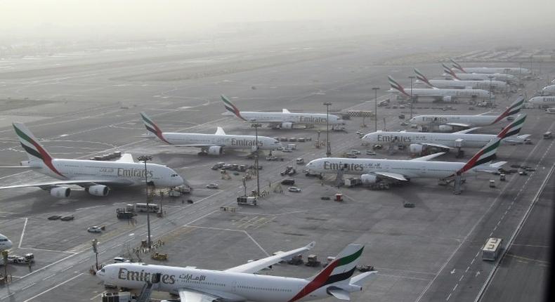 Around 100 airlines fly to more than 260 destinations from Dubai, which is also home to major carrier Emirates