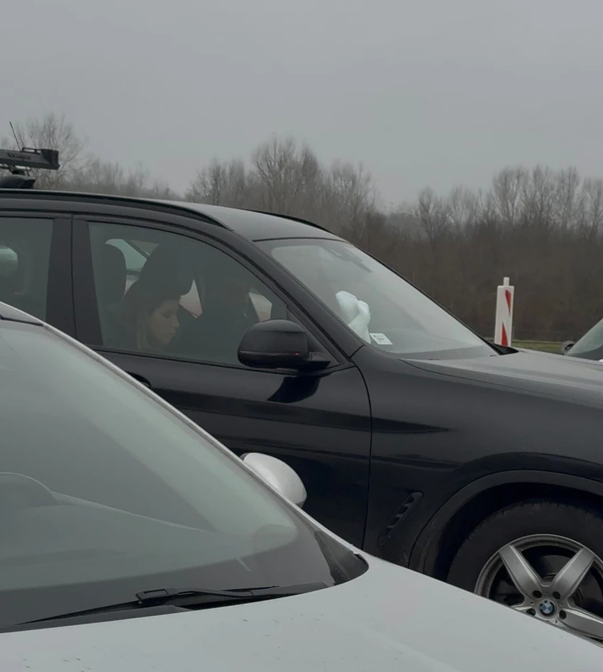 Jovana Pajić a granici sa Hrvatskom