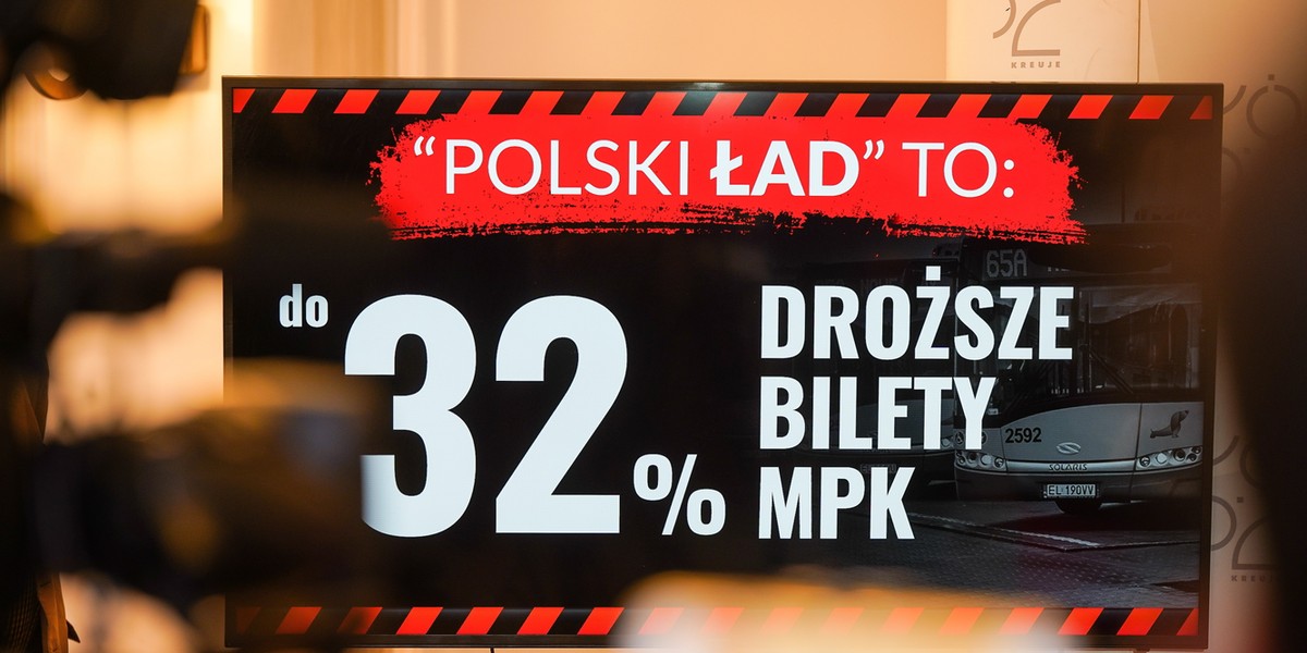 Łódź zamiast reklamować, krytykuje Polski Ład