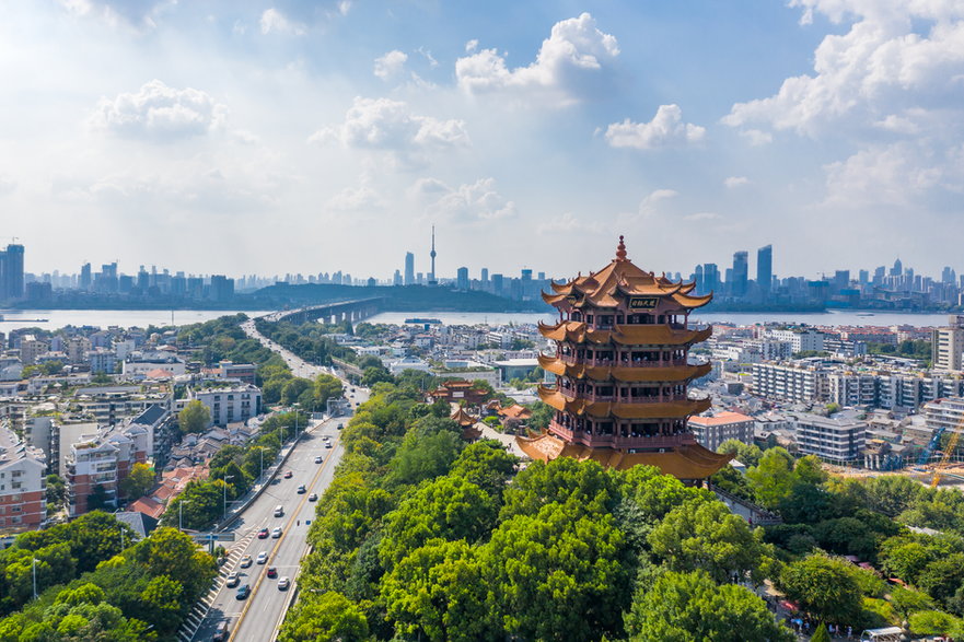 Wieża Żółtego Żurawia w Wuhan