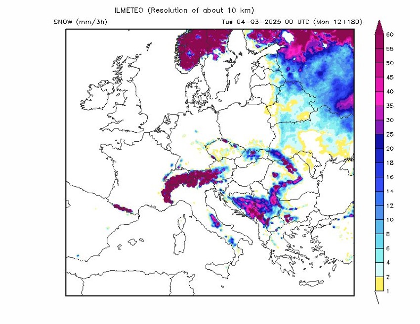 Nove snežne padavine stižu u Srbiju