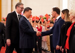 Aleksandar Vučić i Si Đinping