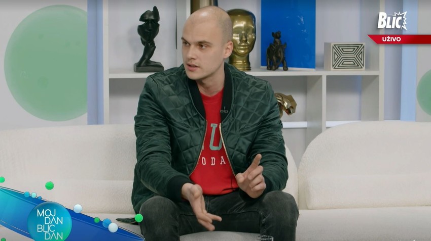 Miodrag Dragičević u "Blic danu"