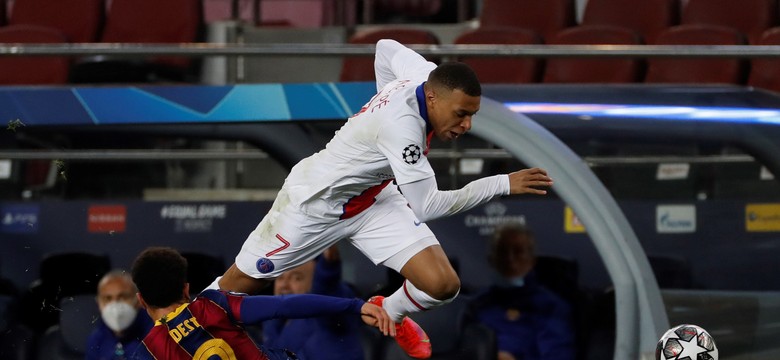 Hat-trick Mbappe, Barcelona praktycznie za burtą Ligi Mistrzów