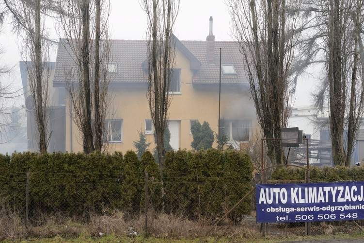 Wybuch pieca w domu jednorodzinnym w Poznaniu