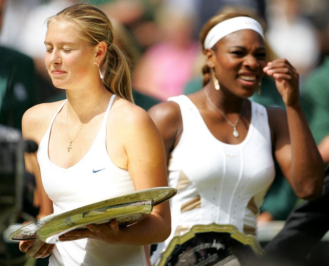 Marija Šarapova i Serena Vilijams