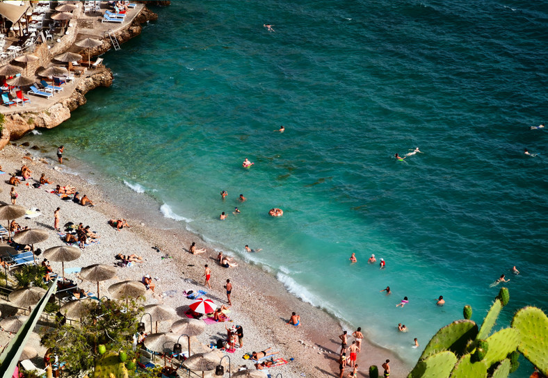 Plaża Arvanitia, Nafplio, Grecja