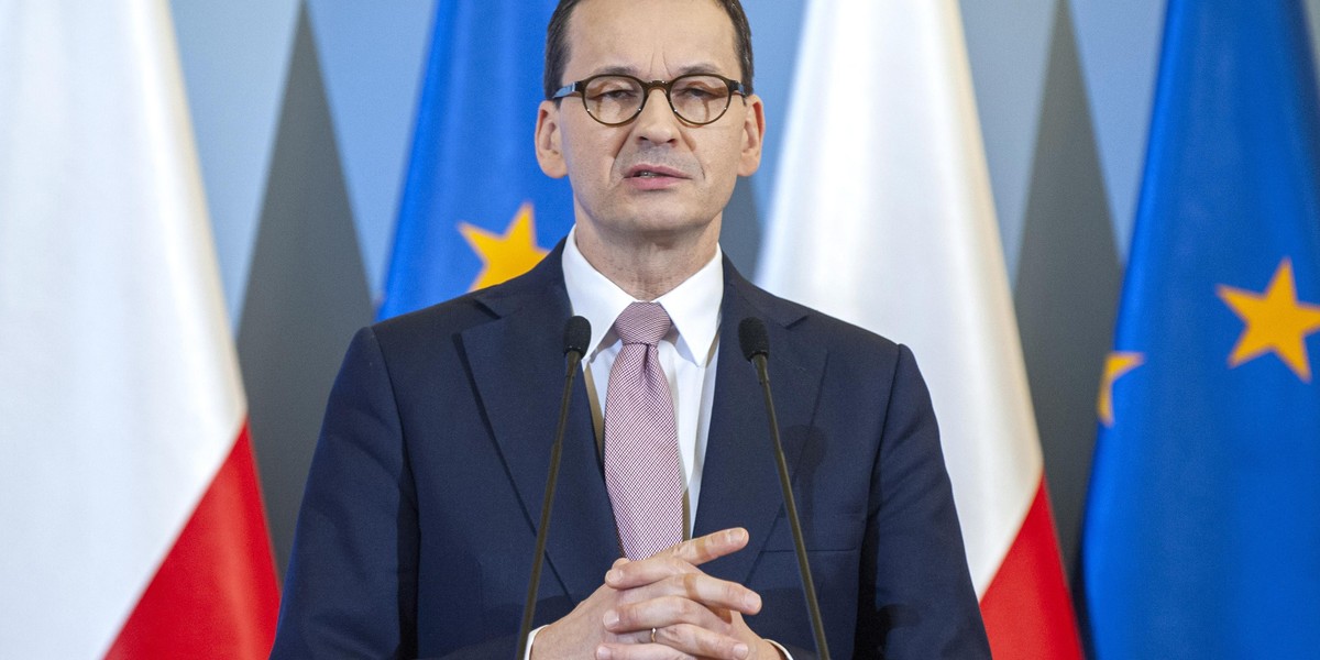 Premier Mateusz Morawiecki 