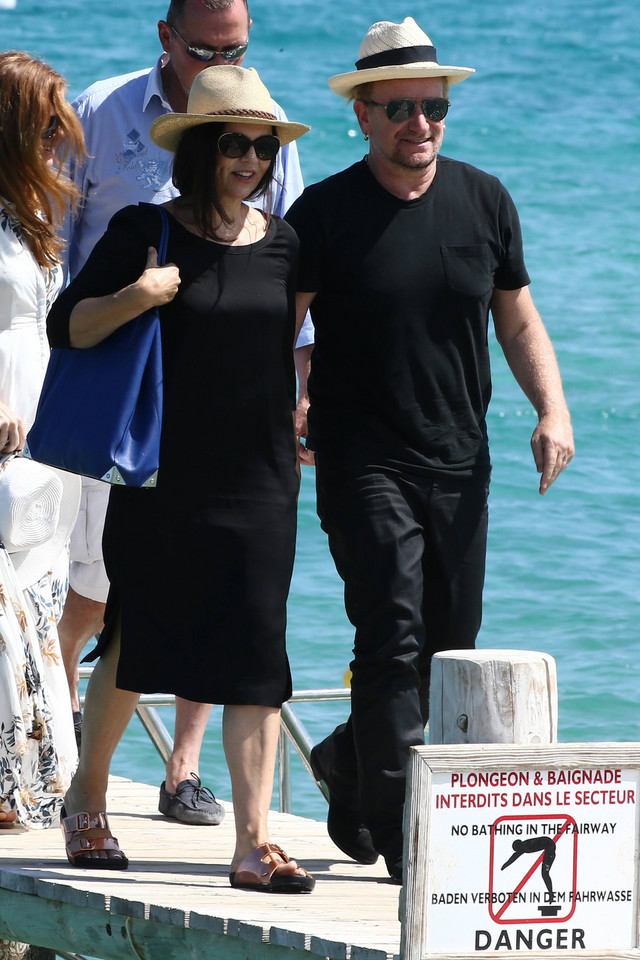 Bono z żoną