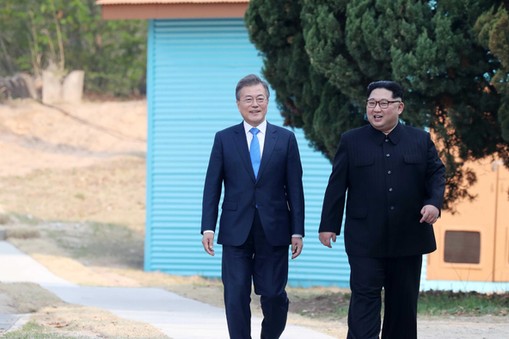 Inter-Korean summit between heads of state of South and North Korea in Panmunjom