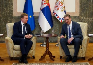 Aleksandar Vučić i Peter Sorensen