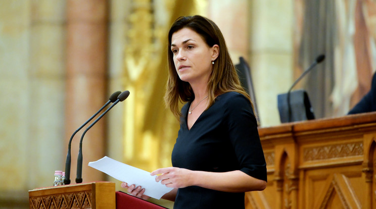 Varga Judit igazságügyi miniszter egyike a magyar, női magasrangú tisztviselőknek / Fotó: MTI/Koszticsák Szilárd