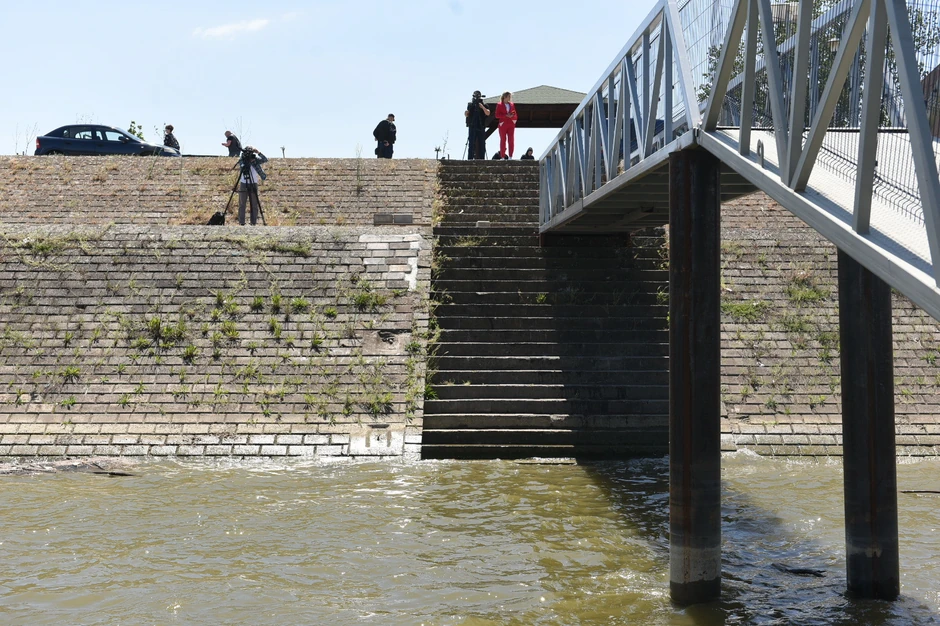 Mesto gde je iz Dunava izvučeno telo mladića za kog se veruje da je Matej Periš