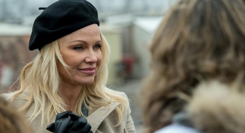 Canadian actress Pamela Anderson invited French President Macron and his First Lady to her vegan pop-up restaurant in Saint-Tropez