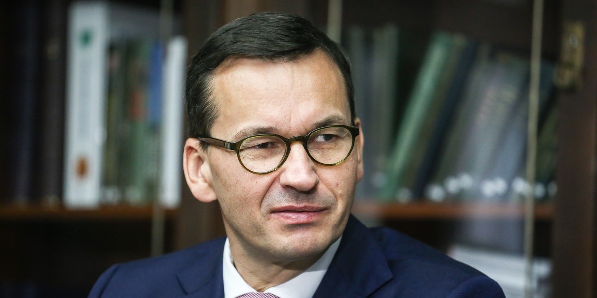 Mateusz Morawiecki liczy, że Nord Stream 2 zostanie objęty amerykańskimi sankcjami