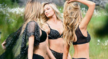 Seksowne modelki na planie sesji dla Victoria's Secret