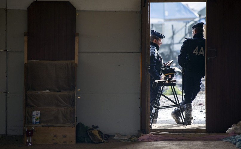 POZOSTAŁOŚCI PO 'DŻUNGLI' W CALAIS