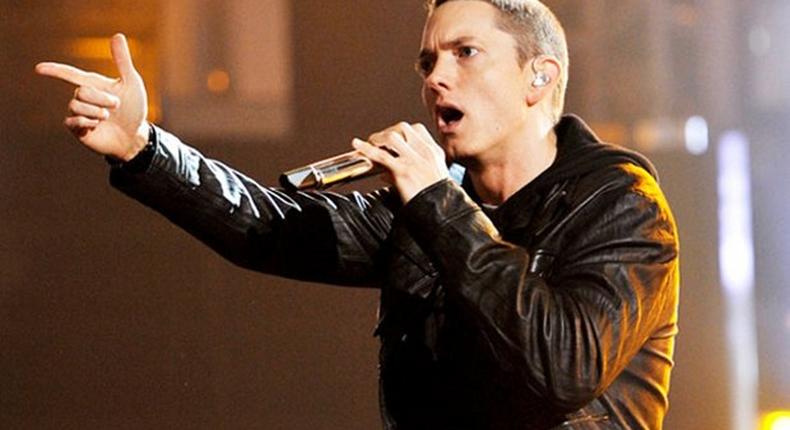 Multi-award winning rapper, Eminem.